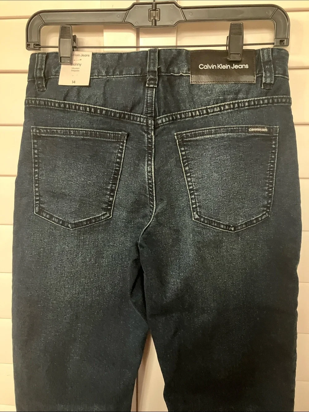 Calvin Klein Jeans Slim Fit Dark Blue Men's Jeans